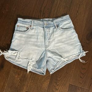 AMERICAN EAGLE STRIGID DENIM SHORTS SIZE 4!!!